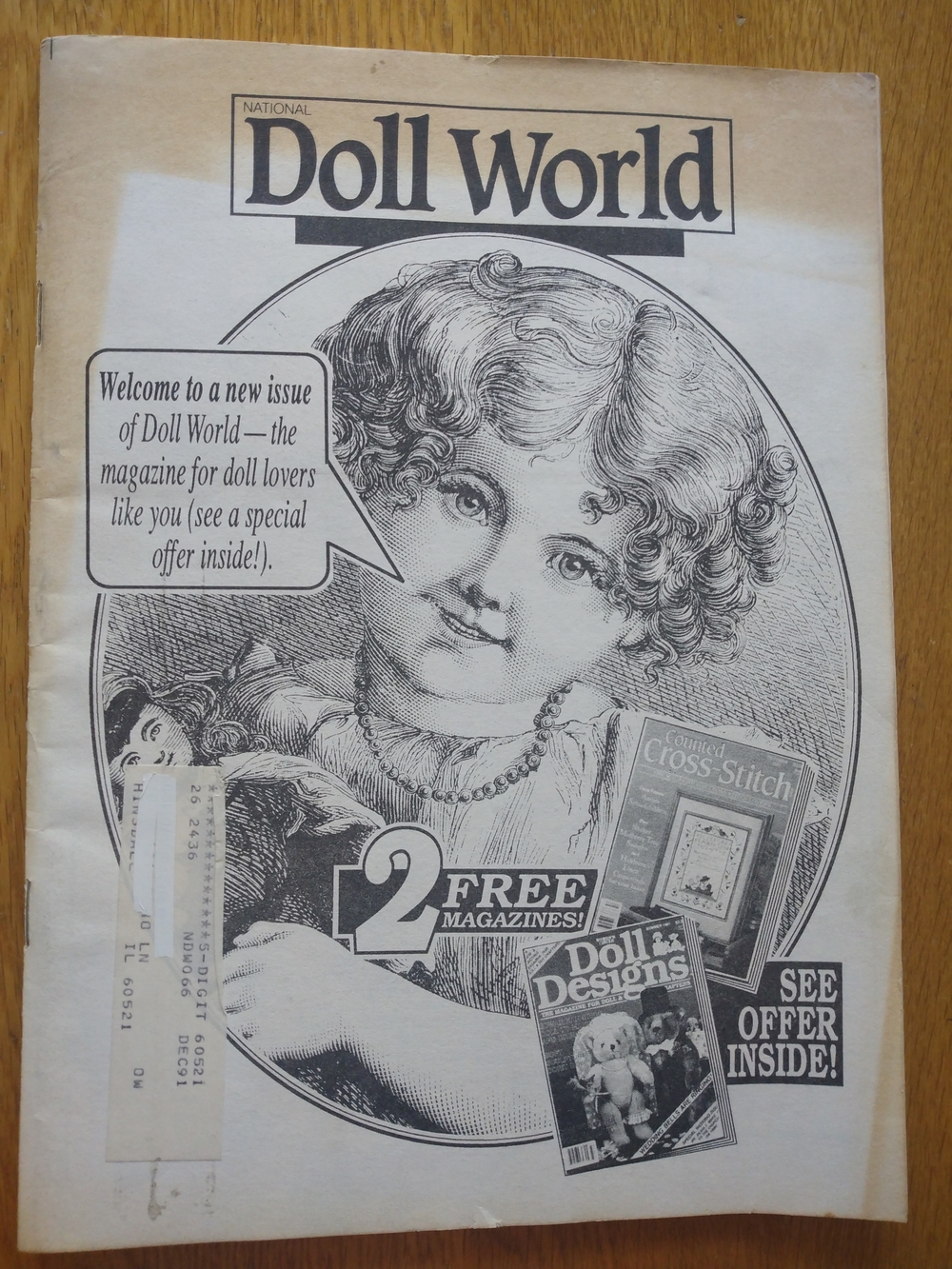 National Doll World B & W Vintage Issue